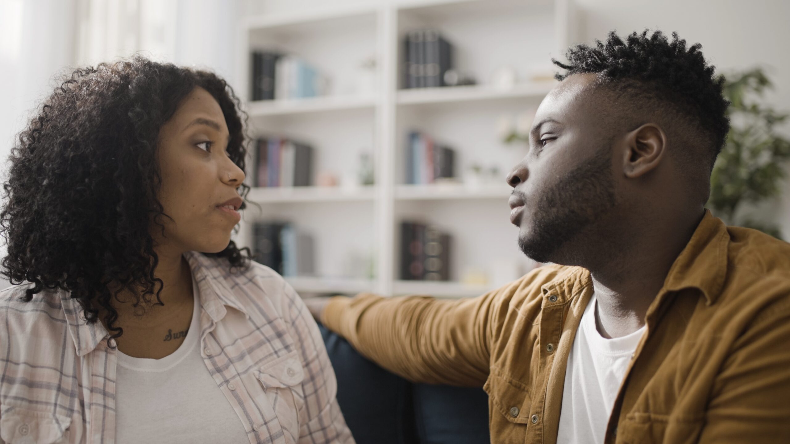 Couple doing a feedback wheel