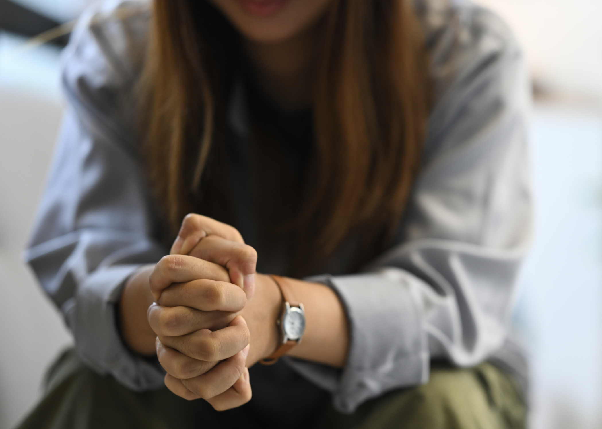 Woman reflecting on complex responsive desire